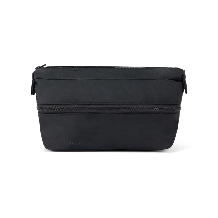 Geanta de toaleta VINGA Baltimore Neo RCS extensibila, 5,5-7 L, poliester reciclat 3. [2]