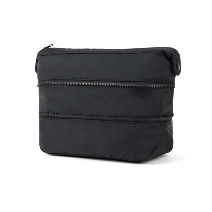 Geanta de toaleta VINGA Baltimore Neo RCS extensibila, 5,5-7 L, poliester reciclat 3. [3]