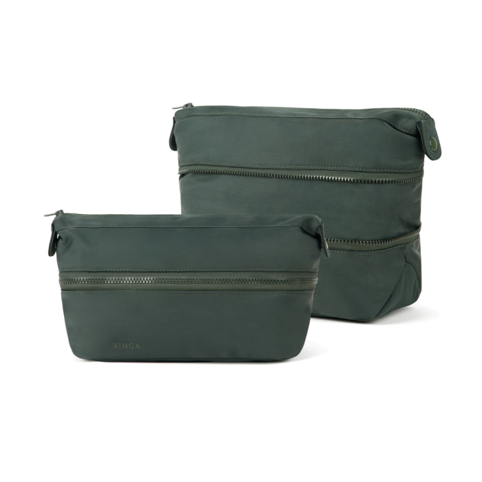 Geanta de toaleta VINGA Baltimore Neo RCS extensibila, 5,5-7 L, poliester reciclat 3. [4]