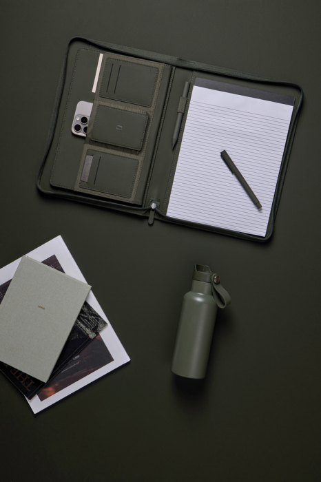 Portofoliu A4 VINGA Baltimore RCS cu coperta PU si agenda – elegant si practic [8]