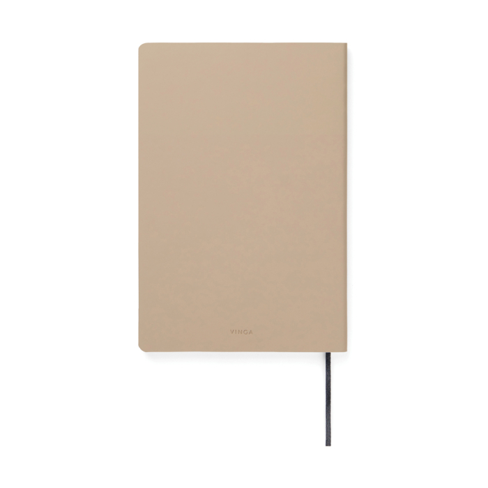 Notebook VINGA Baltimore RCS A5, coperta moale PU, 160 pagini liniate, hartie reciclata [3]