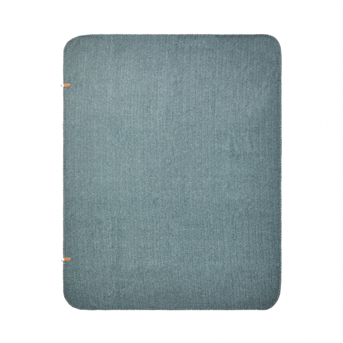 Patura VINGA Bilton reciclata – fleece melange cu functie poncho [3]
