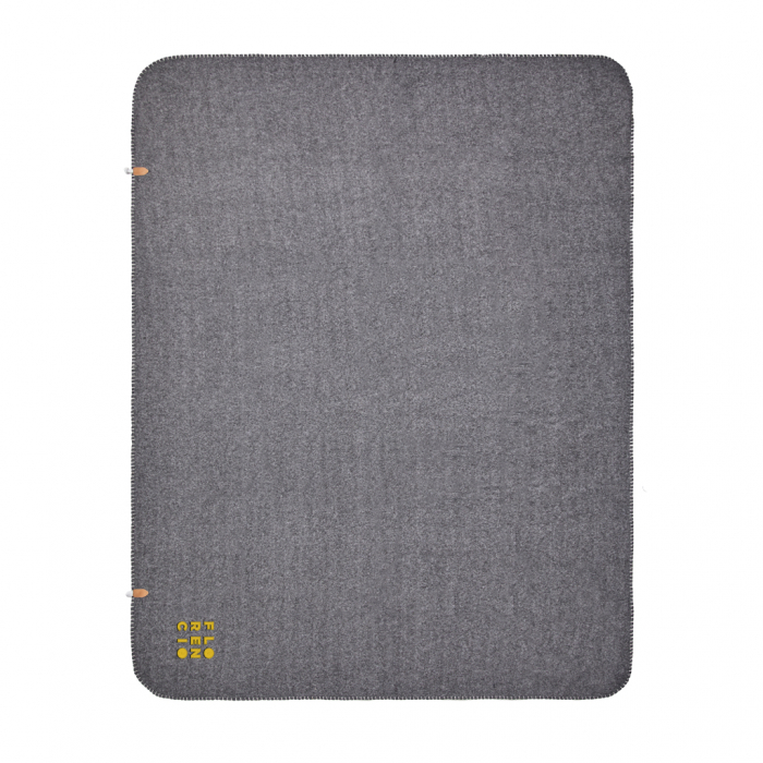Patura VINGA Bilton reciclata – fleece melange cu functie poncho [5]