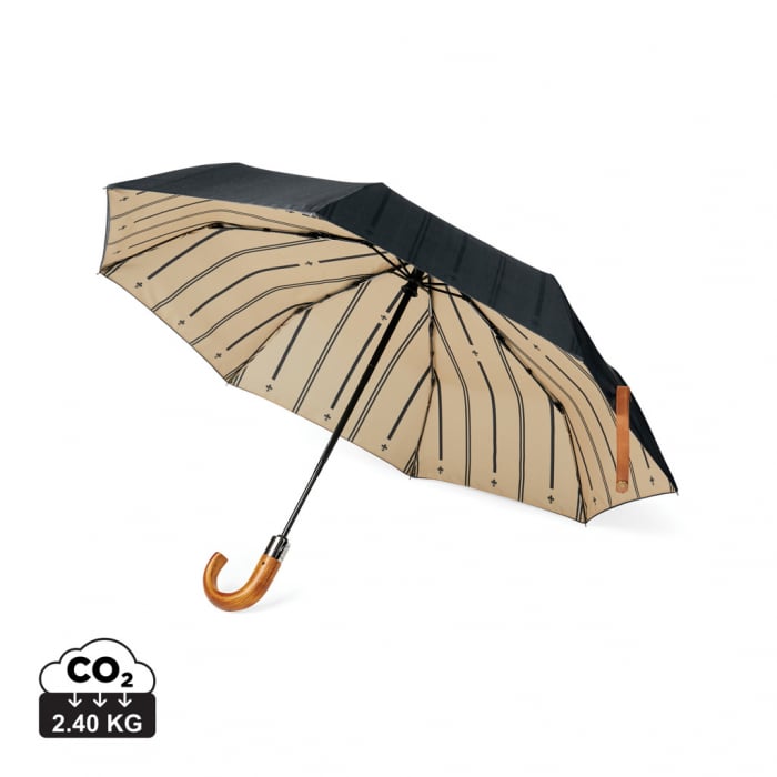 Umbrela pliabila VINGA Bosler AWARE™ PET reciclat 21" [1]