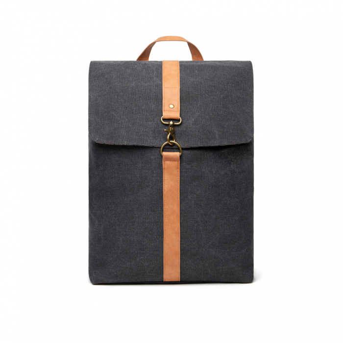 Rucsac VINGA Bosler canvas reciclat 17L laptop [2]