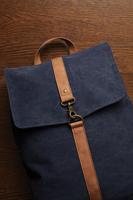 Rucsac VINGA Bosler canvas reciclat 17L laptop [7]