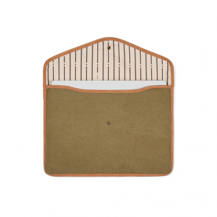 Husa laptop VINGA Bosler GRS canvas reciclat 14" [3]