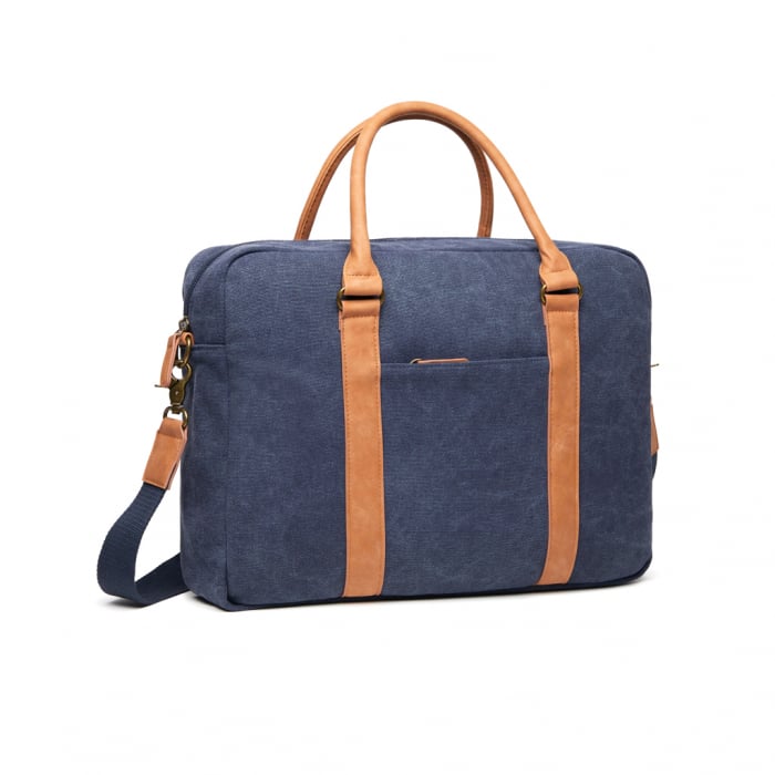 Geanta laptop VINGA Bosler canvas reciclat 18,8L [3]