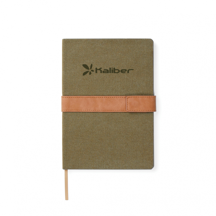 Agenda A5 VINGA Bosler RCS – cu coperta canvas, inchidere magnetica si hartie reciclata [5]