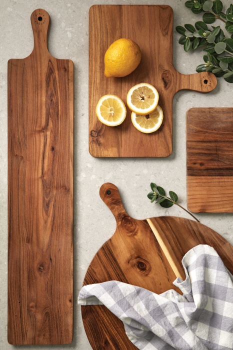Tocator lung lemn teak FSC, Vinga Buscot [7]