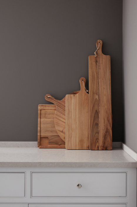 Tocator rotund lemn teak FSC, Vinga Buscot [5]