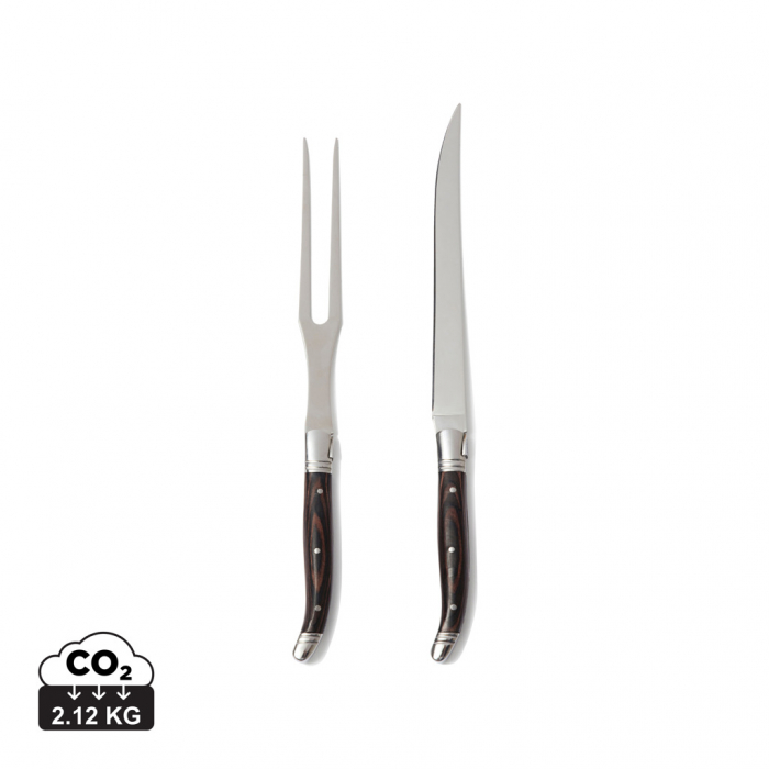 Set de transat inox cutit si furculita, Vinga Gigaro [1]