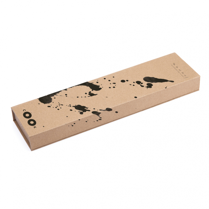 Cutit Santoku VINGA Hattasan Damascus – otel VG10, 67 straturi, maner Pakkawood [3]