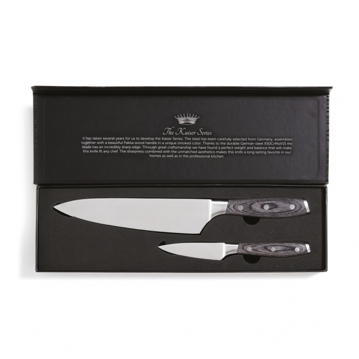 Set cutite VINGA Kaiser Chef – otel german X50CrMoV15, 2 piese [7]