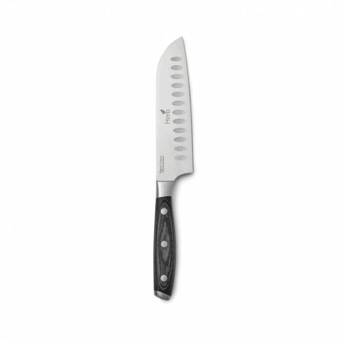 Cutit Santoku VINGA Kaiser 14 cm – otel german si maner Pakkawood [3]