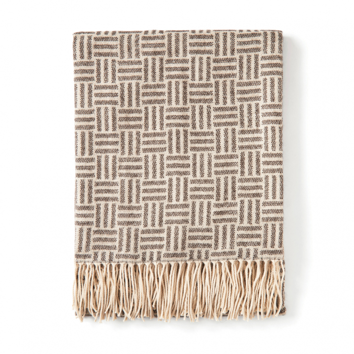 Patura VINGA Lenox – design geometric jacquard| acril 100% [2]