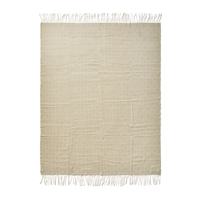 Patura VINGA Lenox – design geometric jacquard, acril 100% [3]