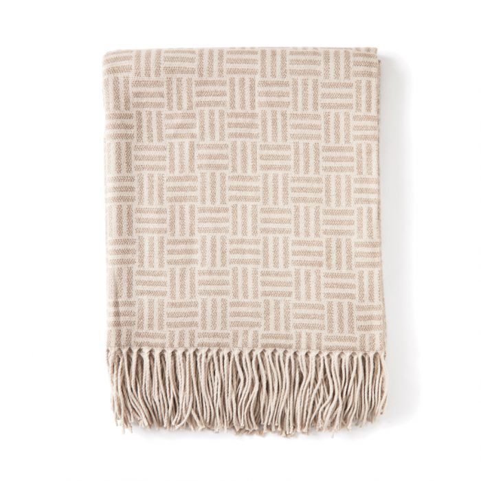 Patura VINGA Lenox – design geometric jacquard| acril 100% [2]