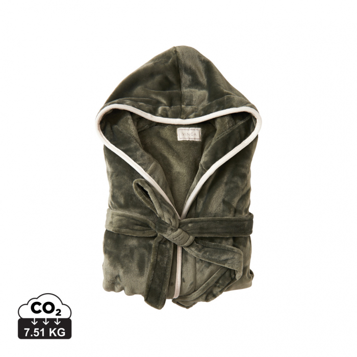 Halat plush luxos GRS RPET reciclat Louis S/M, Vinga [1]