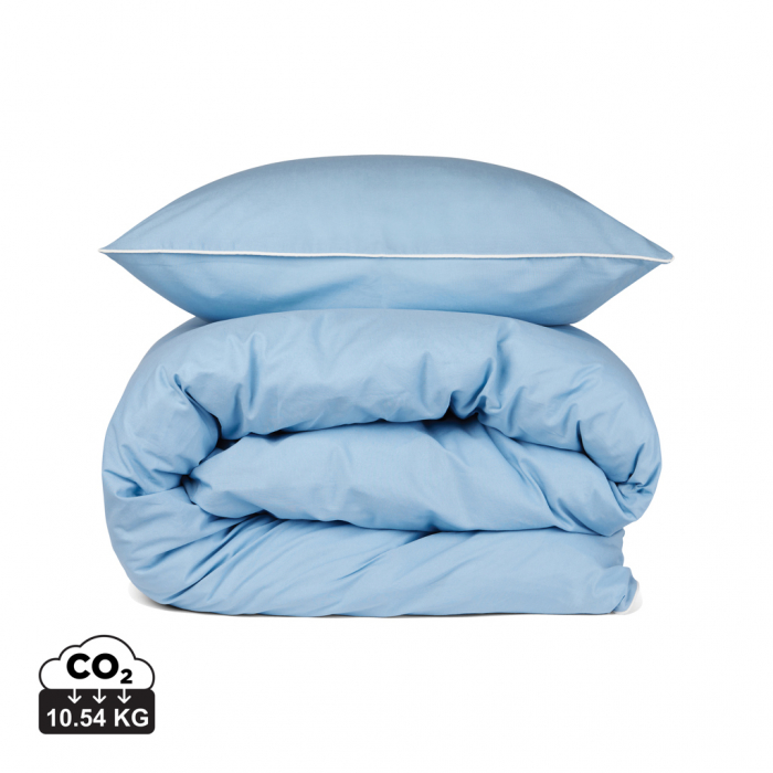 Set lenjerie pat bumbac organic OCS 4 piese, Vinga Marston [1]