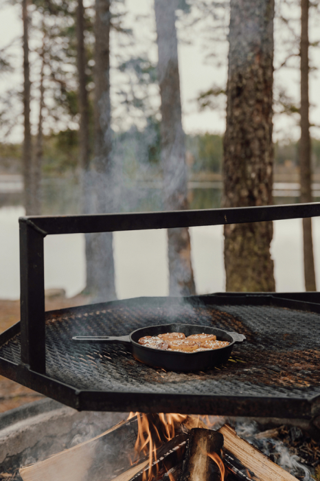 Tigaie VINGA Monte Ardoise 20 cm, fonta emailata, compatibila inductie [7]