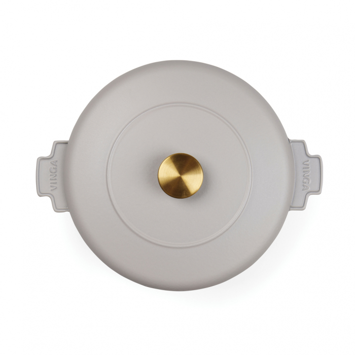 Braiser VINGA Monte Heritage 2.5 L, fonta emailata, prajire si gatire lenta [4]