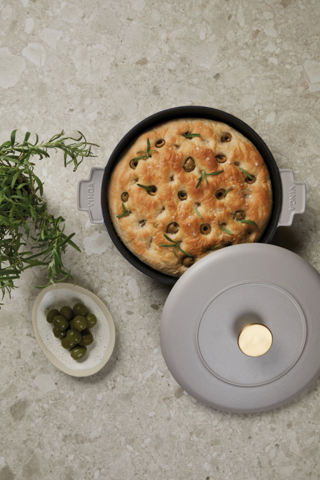 Braiser VINGA Monte Heritage 2.5 L, fonta emailata, prajire si gatire lenta [6]