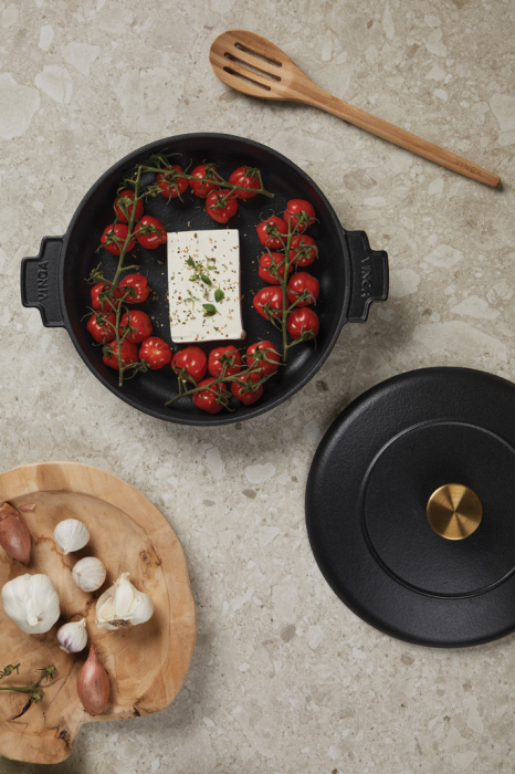 Braiser VINGA Monte Heritage 2.5 L, fonta emailata, prajire si gatire lenta [6]