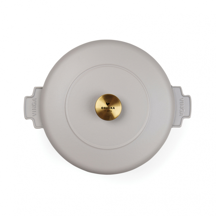 Oala cocotte VINGA Monte Heritage 5.5 L, fonta emailata, capacitate mare [5]