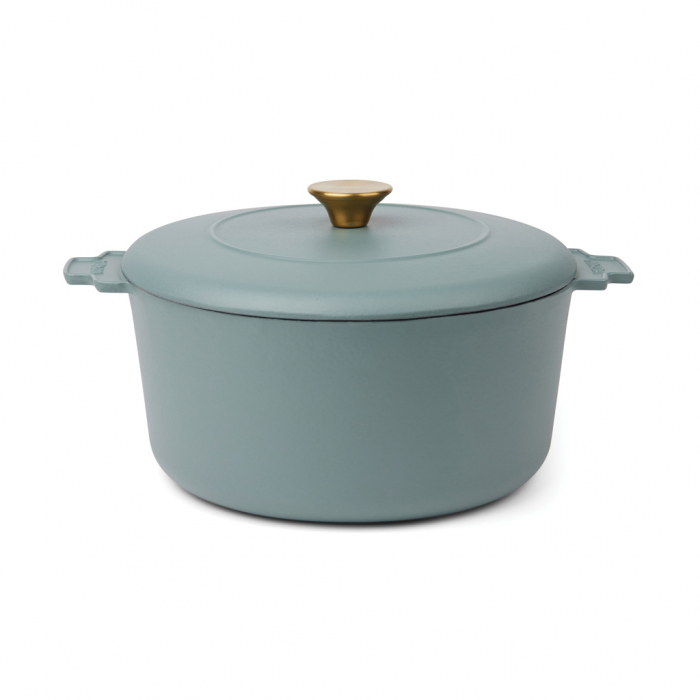Oala cocotte VINGA Monte Heritage 5.5 L, fonta emailata, capacitate mare [2]
