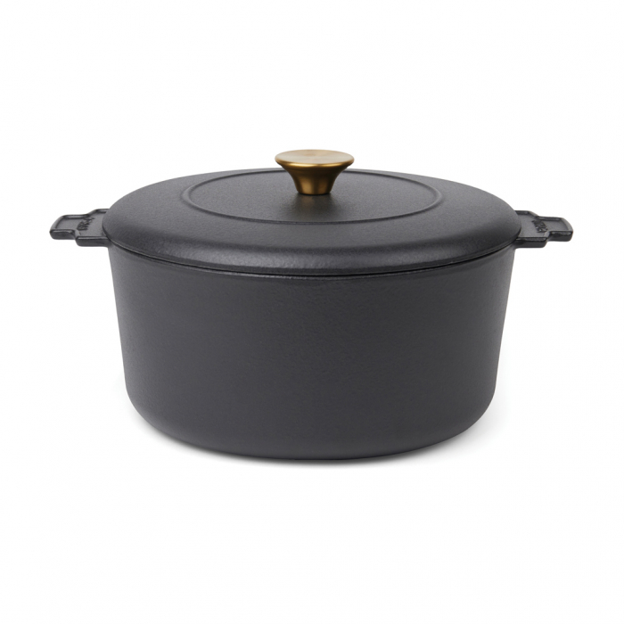 Oala cocotte VINGA Monte Heritage 5.5 L, fonta emailata, capacitate mare [2]