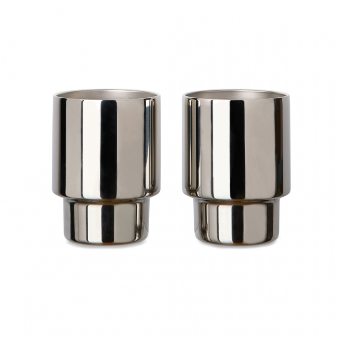 Set 2 cani VINGA Nagano RCS inox reciclat 160 ml [2]