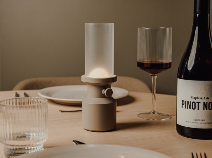 Veioza portabila VINGA Niori – ABS reciclat RCS, autonomie 6-8h, reglaj lumina [7]