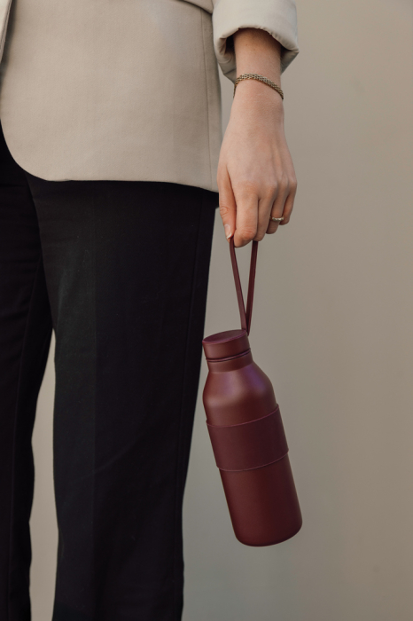 Sticla termoizolanta VINGA Niro RCS 500 ml, otel inoxidabil reciclat, 6 ore cald/rece [9]
