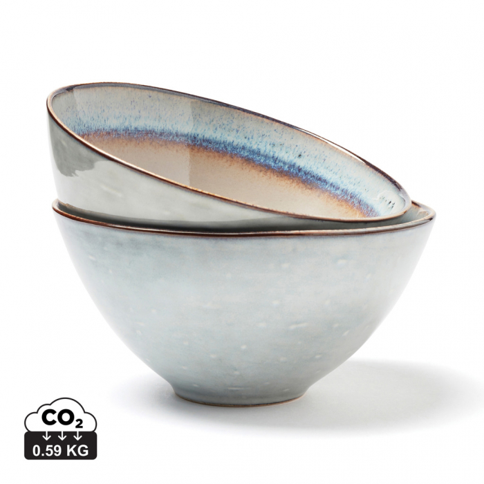 Set 2 boluri ceramica 15,5 cm, Vinga Nomimono [1]