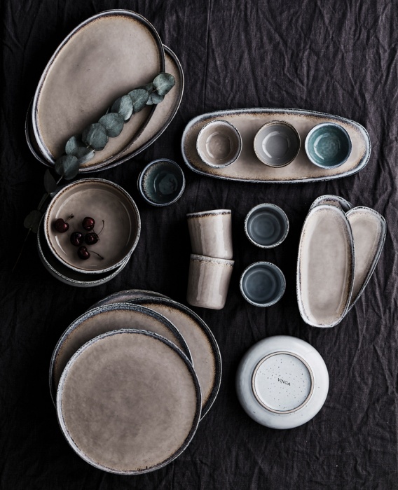 Set 2 farfurii ceramica 26,5 cm, Vinga Nomimono [8]