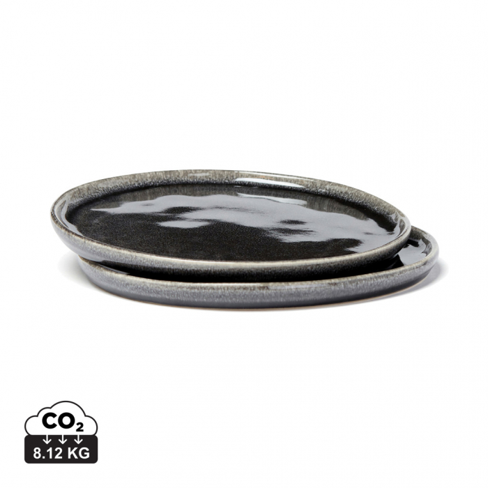 Set 2 farfurii ceramica 26,5 cm, Vinga Nomimono [1]