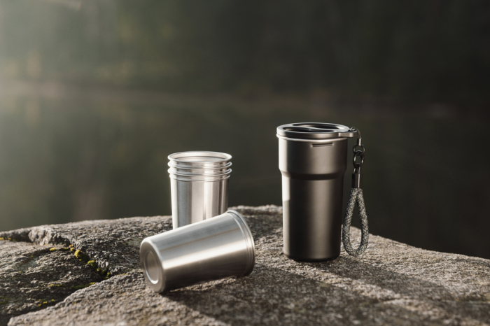 Set pahare inox VINGA Parks RCS | 4 x 250 ml [9]