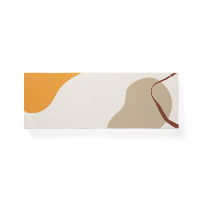 Set tacamuri servire VINGA Retro – design scandinav cu manere din stejar [11]