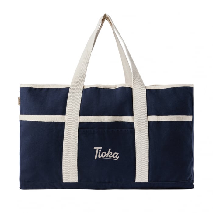 Geanta de plaja VINGA Volonne AWARE™ canvas reciclat 40L [8]