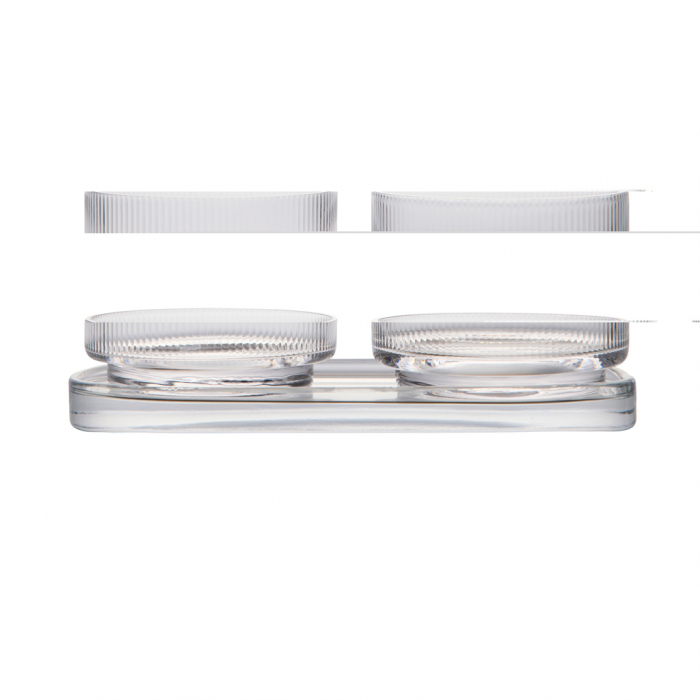 Set tapas VINGA York – 2 boluri sticla 250 ml cu tava eleganta [3]