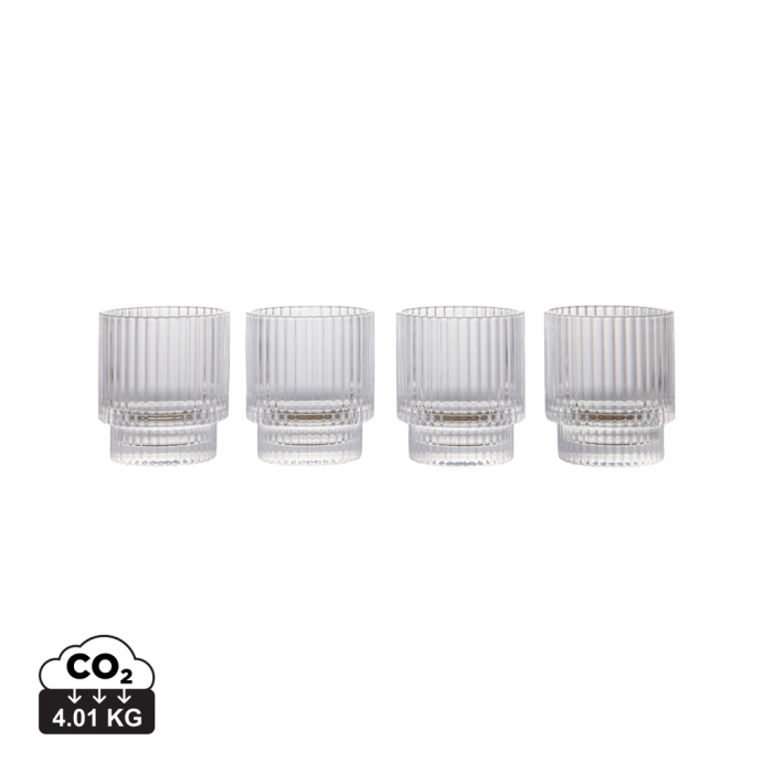 Set 4 pahare tumbler 250 ml, Vinga York [1]