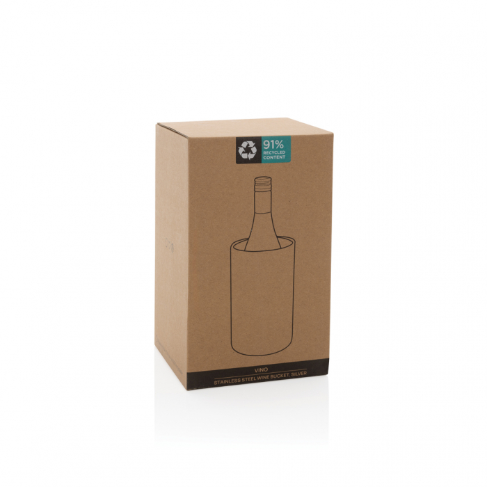 Frapiera vin Vino din inox reciclat certificat RCS – eleganta si eco-friendly [9]