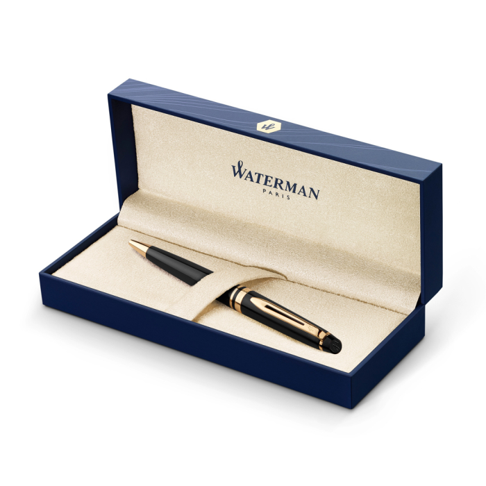 Pix Waterman EXPERT GT Black, aur 23K, cutie cadou [2]