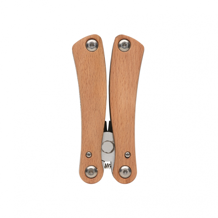 Multitool Wood din lemn de fag si inox cu 13 functii rezistente [6]