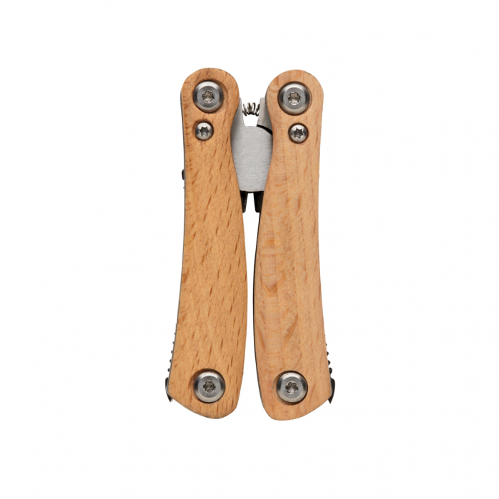 Multitool Wood Mini din lemn de fag si inox cu 12 functii [6]