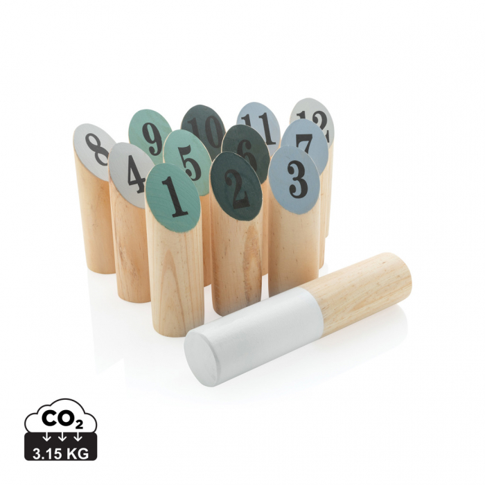 Set joc din lemn Scatter – joc tactic de gradina cu popice [1]