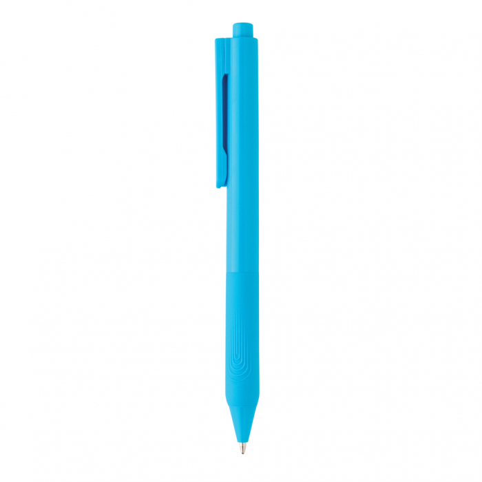 Pix X9 Solid cu grip silicon, cerneala albastra [4]