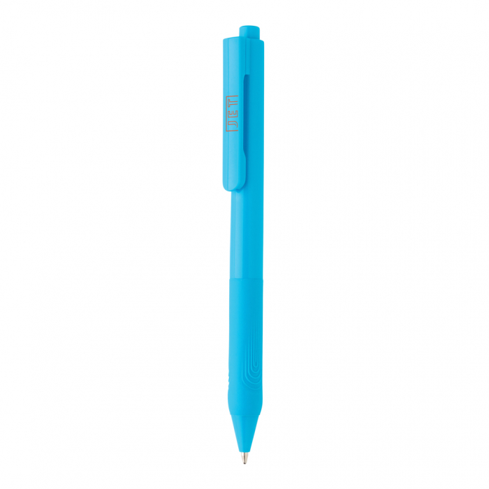 Pix X9 Solid cu grip silicon, cerneala albastra [5]