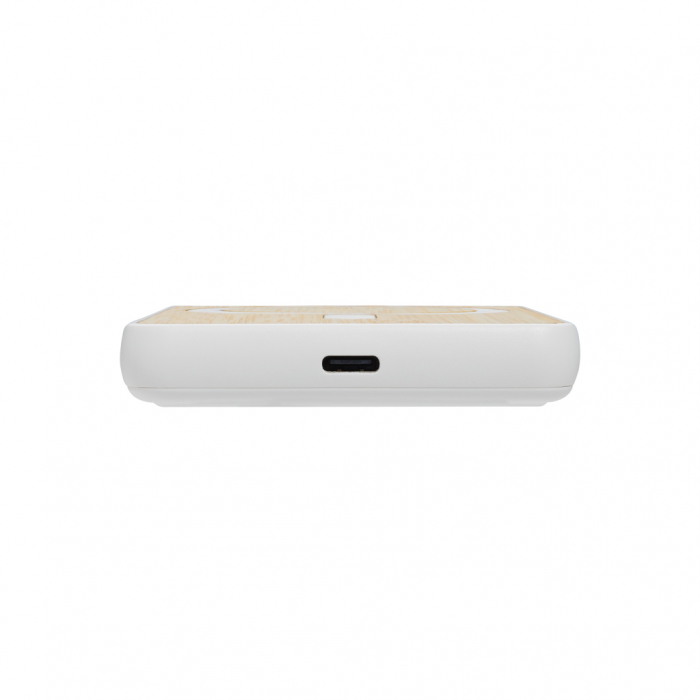 Powerbank magnetic wireless 5000 mAh bambus RCS, Zen [8]
